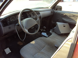 1993 TOYOTA T100 2WD ,3.0L, MT, COLOR RED, STK# T11339
