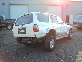 1997 TOYOTA 4RUNNER 2WD,3.4L, AT, COLOR WHITE, STK # T11341