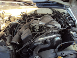 1997 TOYOTA 4RUNNER 2WD,3.4L, AT, COLOR WHITE, STK # T11341