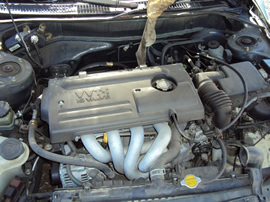 2001 TOYOTA COROLLA, 1.8L ENGINE, AUTOMATIC TRANSMISSION, COLOR GREEN, STK# Z11190