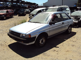 1988 TOYOTA TERCEL, COLOR BLUE, STK # Z11194