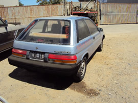 1988 TOYOTA TERCEL, COLOR BLUE, STK # Z11194