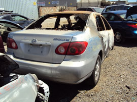 2007 TOYOTA COROLLA, COLOR GRAY, STK # Z11196