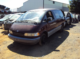 1999 TOYOTA PREVIA 2.4L AT AWD COLOR RED STK Z11199