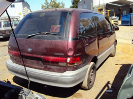 1999 TOYOTA PREVIA 2.4L AT AWD COLOR RED STK Z11199