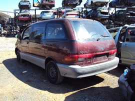 1999 TOYOTA PREVIA 2.4L AT AWD COLOR RED STK Z11199