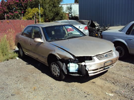 1997 TOYOTA CAMRY 2.2L AT CA EMISSIONS COLOR GOLD STK # Z11200