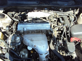 1997 TOYOTA CAMRY 2.2L AT CA EMISSIONS COLOR GOLD STK # Z11200