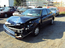 1996 TOYOTA CAMRY LE MODEL 2.2L AT COLOR BLUE STK # Z11203