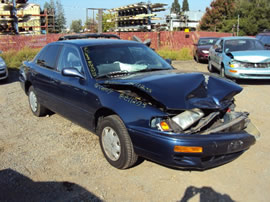 1996 TOYOTA CAMRY LE MODEL 2.2L AT COLOR BLUE STK # Z11203