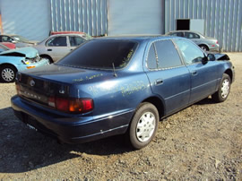 1996 TOYOTA CAMRY LE MODEL 2.2L AT COLOR BLUE STK # Z11203