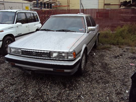 1987 TOYOTA CRESSIDA 4 DOOR SEDAN,2.8L AT FWD COLOR SILVER STK # Z11204