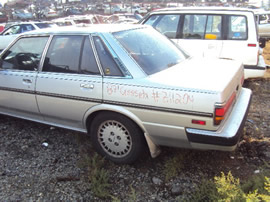 1987 TOYOTA CRESSIDA 4 DOOR SEDAN,2.8L AT FWD COLOR SILVER STK # Z11204