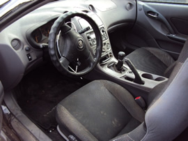 2002 TOYOTA CELICA GT MODEL 1.8L  MT COLOR BLACK STK # Z11209