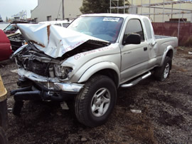 2003 TOYOTA TACOMA TRD 3.4L AT 2WD WITH E LOCKER DIFF COLOR SILVER STK # Z11212