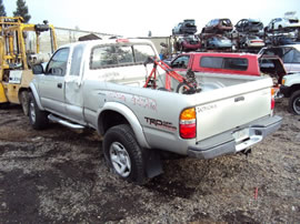 2003 TOYOTA TACOMA TRD 3.4L AT 2WD WITH E LOCKER DIFF COLOR SILVER STK # Z11212