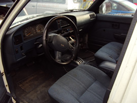 1990 TOYOTA 4RUNNER 2.4L AT 2WD FUEL INJECTION COLOR WHITE STK # Z11213