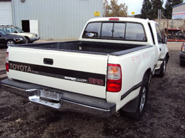 1995 TOYOTA T100 3.4L AT 2WD XTRA CAB COLOR WHITE STK # Z11214