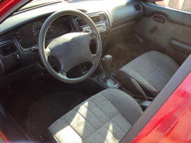 1995 TOYOTA COROLLA 4 DOOR SEDAN STANDARD MODEL 1.6L AT 3SPEED FWD COLOR RED STK Z11217