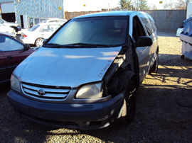 2001 TOYOTA SIENNA CE MODEL 3.0L AT FWD COLOR TAN STK Z12220