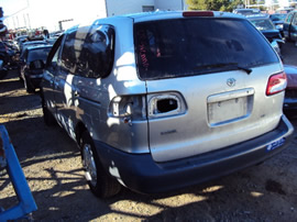 2001 TOYOTA SIENNA CE MODEL 3.0L AT FWD COLOR TAN STK Z12220