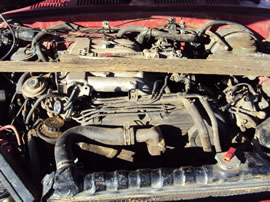 1992 TOYOTA PICK UP SR5 XTRA CAB 3.0L MT 4X4 COLOR RED STK Z12221