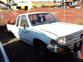 1991 TOYOTA PICK UP XTRA CAB 2.4L MT 2WD COLOR WHITE STK Z12222