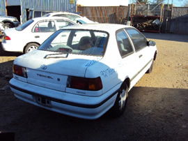 1992 TOYOTA TERCEL 2 DOOR DX MODEL 1.5L AT 3SPD FWD COLOR WHITE STK Z12225