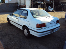 1992 TOYOTA TERCEL 2 DOOR DX MODEL 1.5L AT 3SPD FWD COLOR WHITE STK Z12225