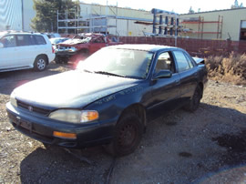 1996 TOYOTA CAMRY 4 DOOR SEDAN LE MODEL 2.2L AT FWD COLOR GREEN STK Z12226