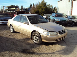 2000 TOYOTA CAMRY LE MODEL 4DOOR SEDAN 2.2L AT COLOR GOLD STK Z12228