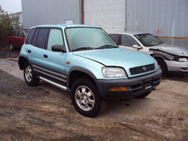 1997 TOYOTA RAV4 4 DOOR 2.0L AT AWD COLOR GREEN STK Z12232