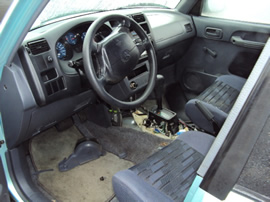 1997 TOYOTA RAV4 4 DOOR 2.0L AT AWD COLOR GREEN STK Z12232