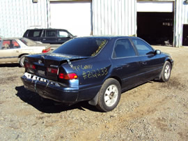 1997 TOYOTA CAMRY LE MODEL 2.2L AT COLOR BLUE STK Z12233