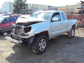 2008 TOYOTA TACOMA WITH ACCES CAB,TRD SPORT MODEL,4.0L V6 MT 4X4 COLOR SILVER STK Z12234