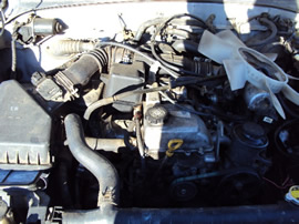 2000 TOYOTA TACOMA XTRA CAB 2.7L AT 2WD COLOR SILVER  STK Z12235