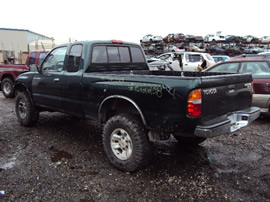 1999 TOYOTA TACOMA DELUXE MODEL XTRA CAB 3.4L MT 4X4 COLOR GREEN STK Z12238 