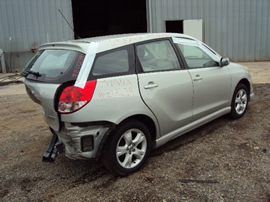 2003 TOYOTA MATRIX XR MODEL 1.8L AT FWD COLOR SILVER STK Z12239