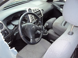 2003 TOYOTA MATRIX XR MODEL 1.8L AT FWD COLOR SILVER STK Z12239