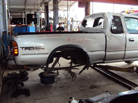 2000 TOYOTA TACOMA XTRA CAB PRE RUNNER 3.4L AT 2WD COLOR SILVER STK Z12240