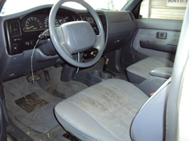 2000 TOYOTA TACOMA XTRA CAB PRE RUNNER 3.4L AT 2WD COLOR SILVER STK Z12240