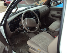 2000 TOYOTA TACOMA XTRA CAB PRE RUNNER 3.4L AT 2WD COLOR WHITE STK Z12242