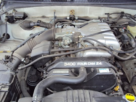2000 TOYOTA TACOMA XTRA CAB PRE RUNNER 3.4L AT 2WD COLOR WHITE STK Z12242