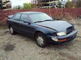 1993 TOYOTA CAMRY 4 DOOR SEDAN LE MODEL 2.2L AT FEDERAL EMISSIONS COLOR BLUE STK Z12243