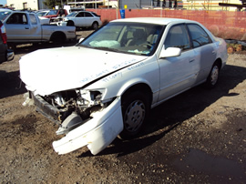 1999 TOYOTA CAMRY LE MODEL 4DOOR SEDAN 2.2L AT FWD COLOR WHITE STK Z12249