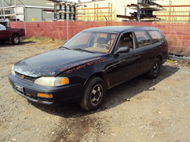 1995 TOYOTA CAMRY LE MODEL STATION WAGON 2.2L AT FWD CA EMISSIONS COLOR BLACK STK Z12250