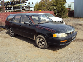 1995 TOYOTA CAMRY LE MODEL STATION WAGON 2.2L AT FWD CA EMISSIONS COLOR BLACK STK Z12250