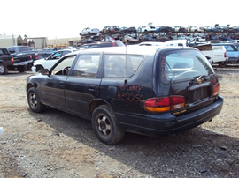 1995 TOYOTA CAMRY LE MODEL STATION WAGON 2.2L AT FWD CA EMISSIONS COLOR BLACK STK Z12250