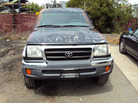 2000 TOYOTA TACOMA XTRA CAB SR5 PRE-RUNNER 2.7L AT 2WD COLOR BLACK STK Z12253