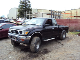 1996 TOYOTA TACOMA XTRA CAB DLX MODEL 3.4L V6 MT 4X4 COLOR BLACK STK Z12254